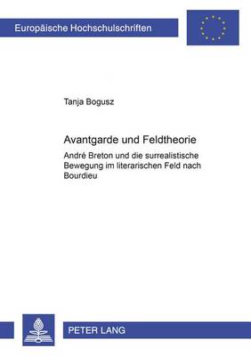 Book cover for Avantgarde Und Feldtheorie