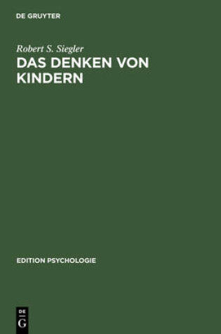 Cover of Das Denken Von Kindern