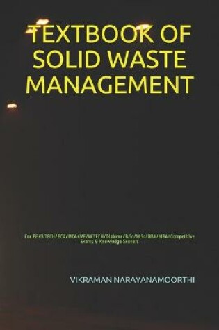 Cover of Textbook of Solid Waste Management