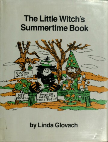 Book cover for The Little Witch's Summertime Book