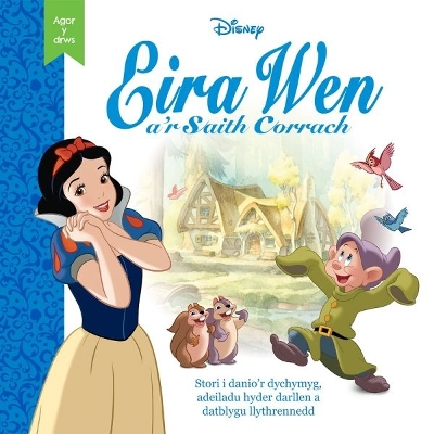 Book cover for Disney Agor y Drws: Eira Wen a'r Saith Corrach