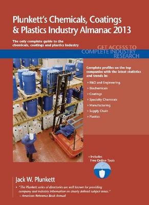 Book cover for Plunkett's Chemicals, Coatings & Plastics Industry Almanac 2013