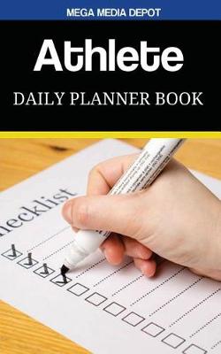 Book cover for Athlete Daily Planner Book