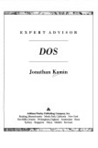 Cover of DOS