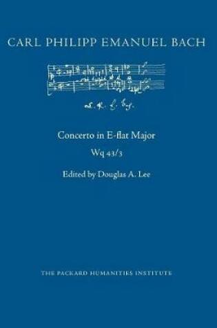 Cover of Concerto in E-flat Major, Wq 43/3