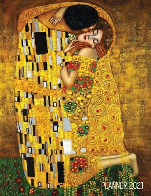 Book cover for Gustav Klimt Planner 2021