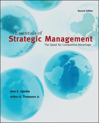 Book cover for Essentials of Strategic Management: The Quest for Competitive Advantage