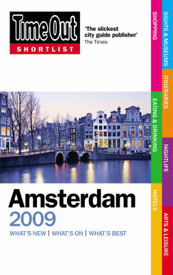 Book cover for "Time Out" Shortlist Amsterdam