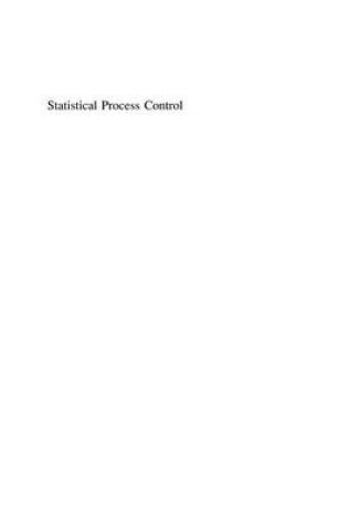 Cover of Statistical Process Control