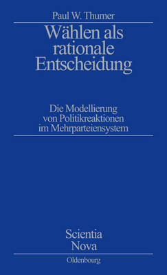 Book cover for Wahlen als rationale Entscheidung