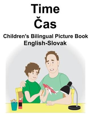 Book cover for English-Slovak Time/&#268;as Children's Bilingual Picture Book