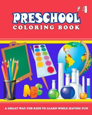 Book cover for PRESCHOOL COLORING BOOK - Vol.4