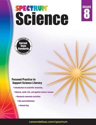 Cover of Spectrum Science, Grade 8