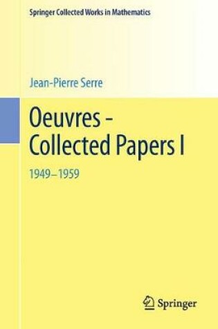 Cover of Oeuvres - Collected Papers I
