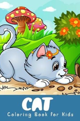 Cover of Cat Coloring Book for Kids