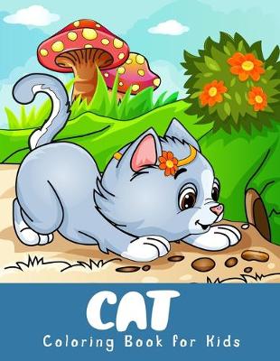 Cover of Cat Coloring Book for Kids