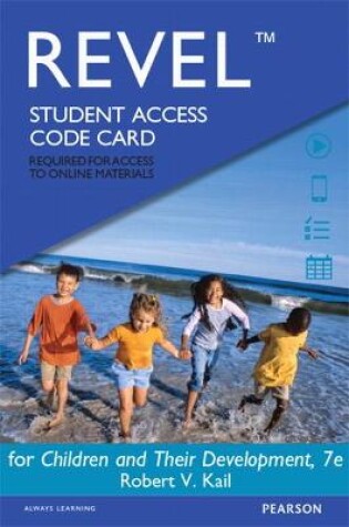 Cover of Revel Access Code for Children and Their Development