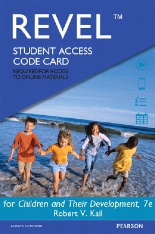 Cover of Revel Access Code for Children and Their Development