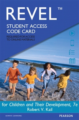 Book cover for Revel Access Code for Children and Their Development