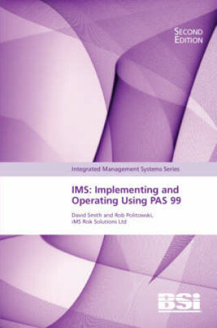 Cover of IMS: Implementing and Operating Using PAS 99