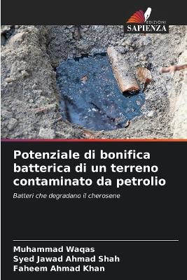 Book cover for Potenziale di bonifica batterica di un terreno contaminato da petrolio
