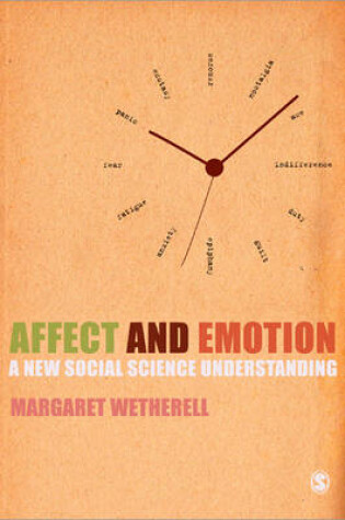 Cover of Affect and Emotion