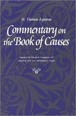 Book cover for Commentary on the "Book of Causes