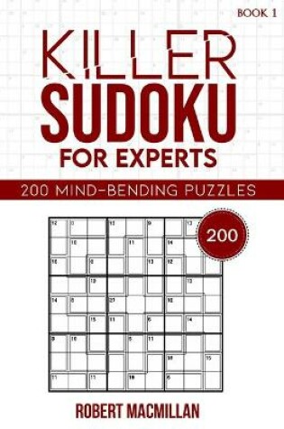 Cover of Killer Sudoku for Experts, Book 1