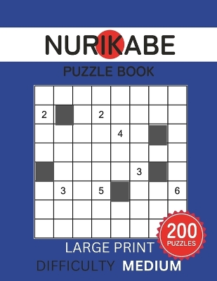 Book cover for Nurikabe Puzzle Book