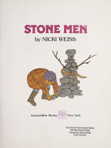 Book cover for Stone Men