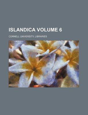 Book cover for Islandica Volume 6