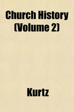 Cover of Church History (Volume 2)