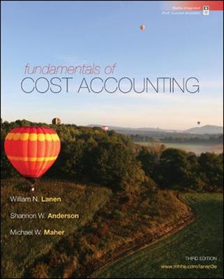 Cover of Fundamentals of Cost Accounting