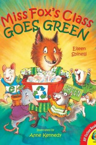 Cover of Miss Fox's Class Goes Green, with Code