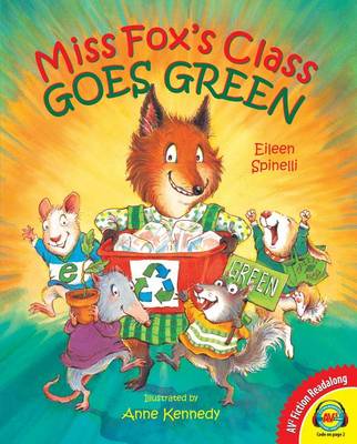 Cover of Miss Fox's Class Goes Green, with Code