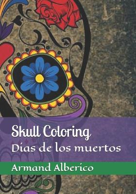 Book cover for skull Coloring