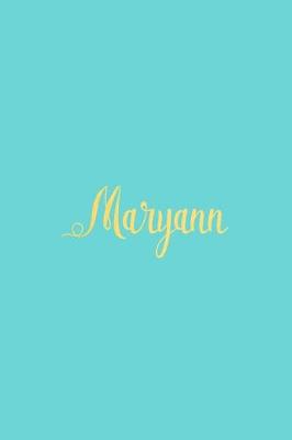 Book cover for Maryann