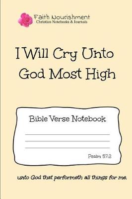 Book cover for I Will Cry Unto God Most High
