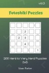 Book cover for Futoshiki Puzzles - 200 Hard to Very Hard Puzzles 5x5 vol.3