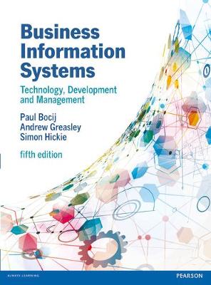 Book cover for Business Information Systems, 5th edn