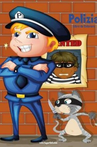 Cover of Polizia Libro da Colorare 1