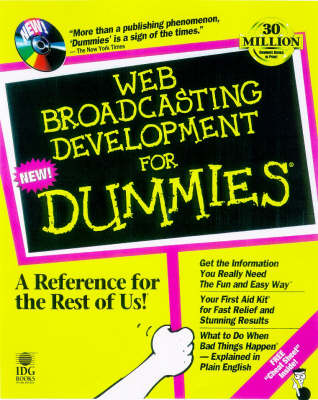 Book cover for Web Broadcasting For Dummies