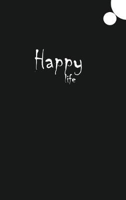 Book cover for Happy Life Journal (Black)