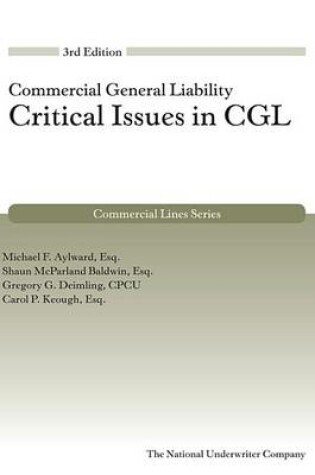 Cover of Critical Issues in Cgl