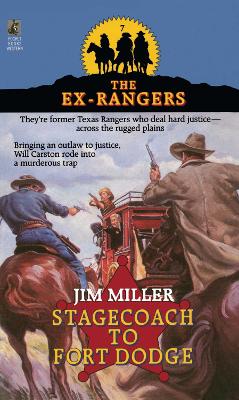 Book cover for STAGECOACH TO FORT DODGE: EX-RANGERS #7