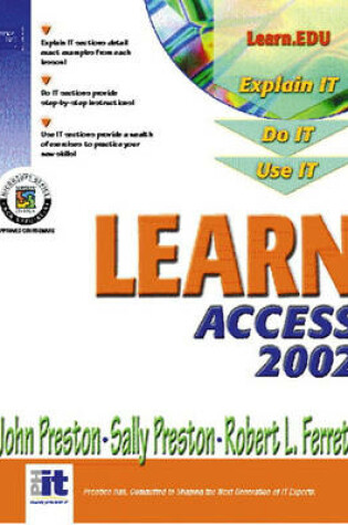 Cover of Learn Access 2002 Volume I