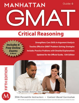 Cover of Critical Reasoning GMAT Strategy Guide, 5th Edition