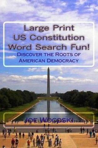 Cover of Large Print US Constitution Word Search Fun!