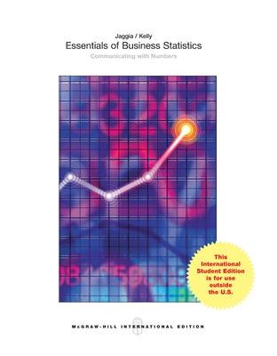 Book cover for Essentials of Business Statistics (Int'l Ed)