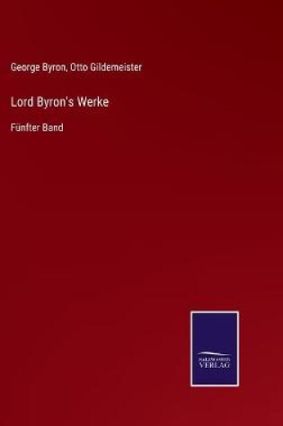 Cover of Lord Byron's Werke